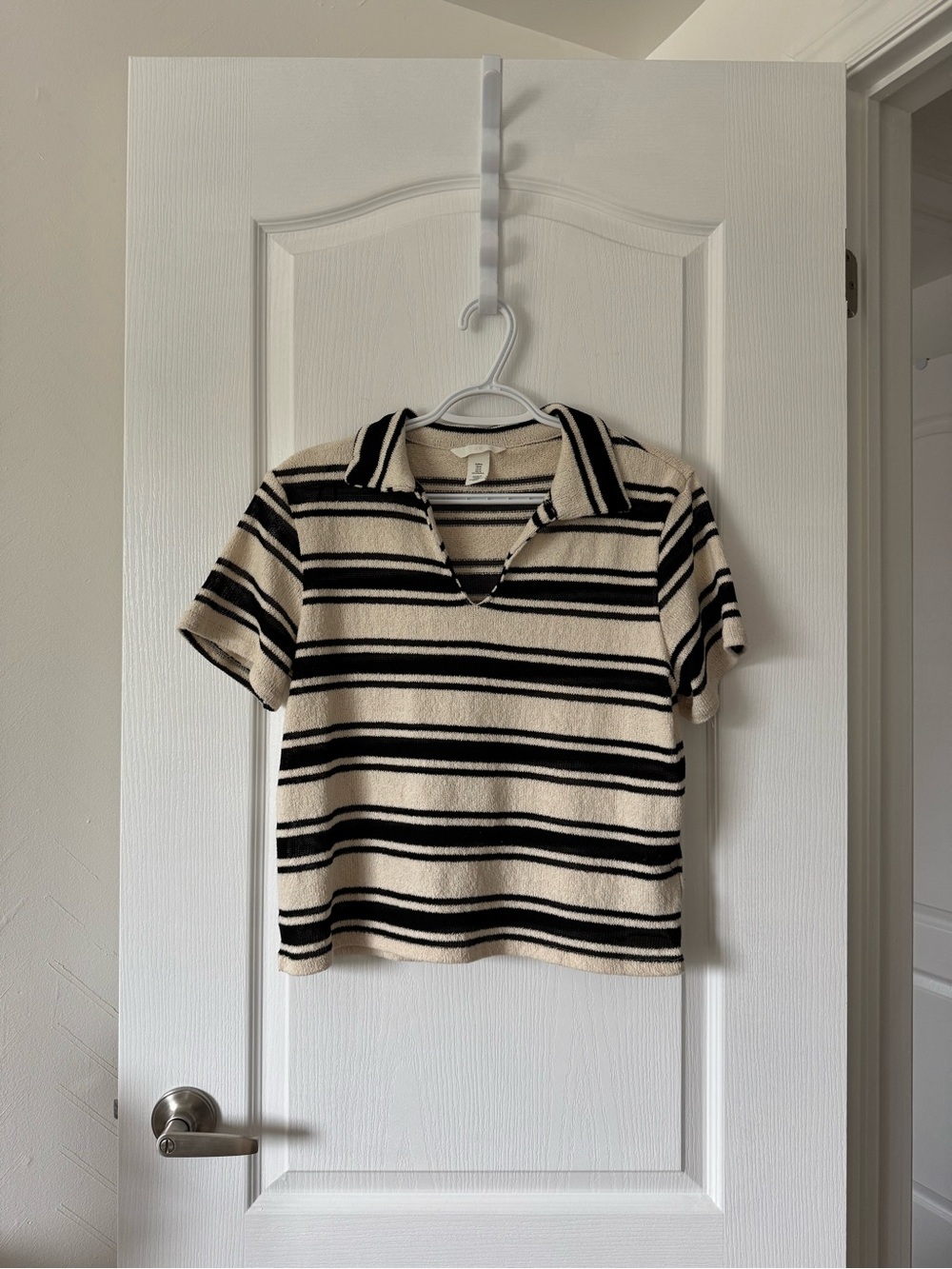 H&M cotton-blend knit polo